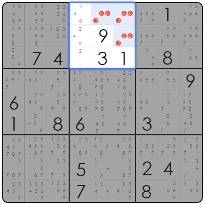 sudoku x wings explain